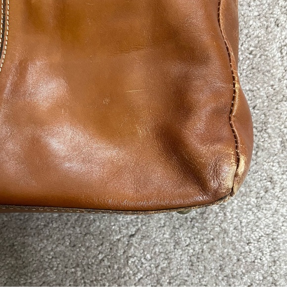 Patricia Nash Poppy Leather Shoulder Bag Brown Leather Western - Picture 4 of 12